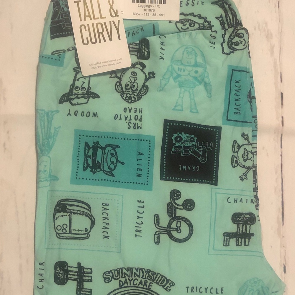 BNWT TC LuLaRoe Disney Toy Story Leggings